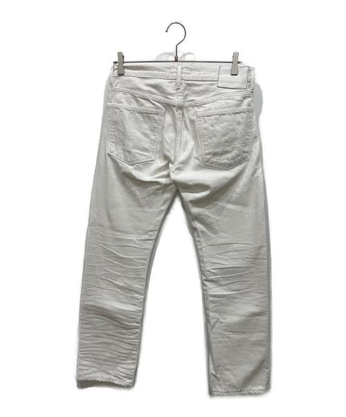 Ron Herman（ロンハーマン）Ron Herman (ロンハーマン) ストレートパンツ ホワイト サイズ:76cm (W30)の古着・服飾アイテム