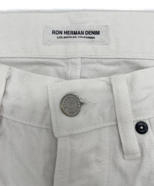 Ron Herman（ロンハーマン）Ron Herman (ロンハーマン) ストレートパンツ ホワイト サイズ:76cm (W30)の古着・服飾アイテム