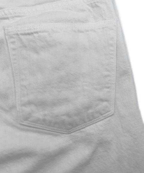 Ron Herman（ロンハーマン）Ron Herman (ロンハーマン) ストレートパンツ ホワイト サイズ:76cm (W30)の古着・服飾アイテム