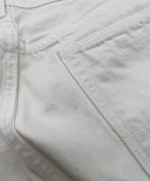Ron Herman（ロンハーマン）Ron Herman (ロンハーマン) ストレートパンツ ホワイト サイズ:76cm (W30)の古着・服飾アイテム