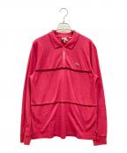 SUPREME×LACOSTE LIVEシュプリーム×ラコステライブ）の古着「ポロシャツ」｜ピンク