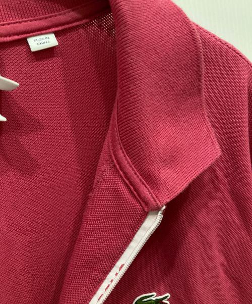 SUPREME（シュプリーム）Supreme (シュプリーム) LACOSTE LIVE (ラコステライブ) ポロシャツ ピンク サイズ:SIZE Sの古着・服飾アイテム