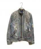 DOLCE & GABBANAドルチェ＆ガッバーナ）の古着「デニムジャケット」｜インディゴ