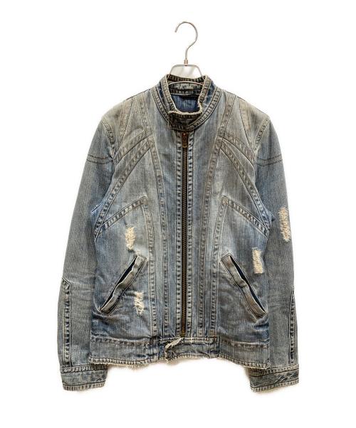 DOLCE & GABBANA（ドルチェ＆ガッバーナ）DOLCE & GABBANA (ドルチェ＆ガッバーナ) デニムジャケット インディゴ サイズ:SIZE 46の古着・服飾アイテム