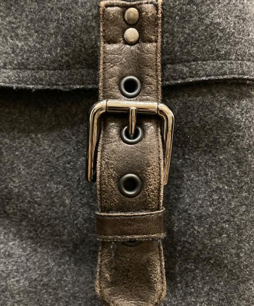 DOLCE & GABBANA（ドルチェ＆ガッバーナ）DOLCE & GABBANA (ドルチェ＆ガッバーナ) ラクーンファーダッフルコート グレー サイズ:SIZE 48の古着・服飾アイテム