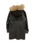 DOLCE & GABBANA (ドルチェ＆ガッバーナ) ラクーンファーダッフルコート グレー サイズ:SIZE 48：35000円