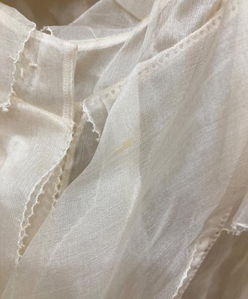 LOUIS VUITTON（ルイ ヴィトン）LOUIS VUITTON (ルイ ヴィトン) シアーシャツセットワンピース ベージュ サイズ:SIZE 36の古着・服飾アイテム