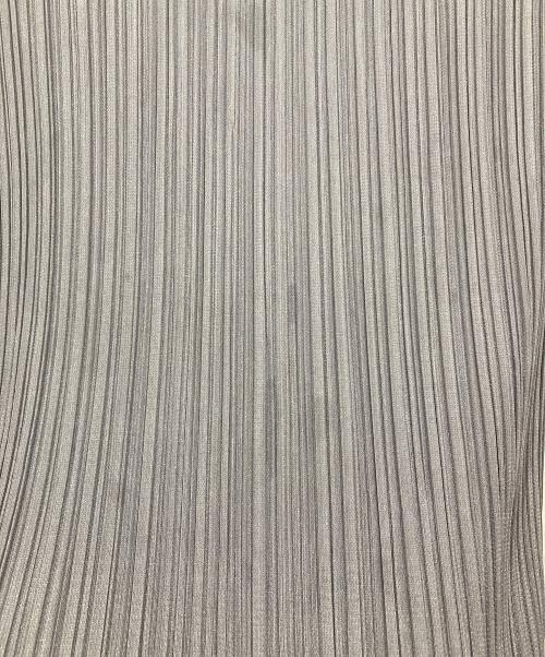 PLEATS PLEASE（プリーツプリーズ）PLEATS PLEASE (プリーツプリーズ) ノースリーブカットソー グレー サイズ:SIZE 4の古着・服飾アイテム