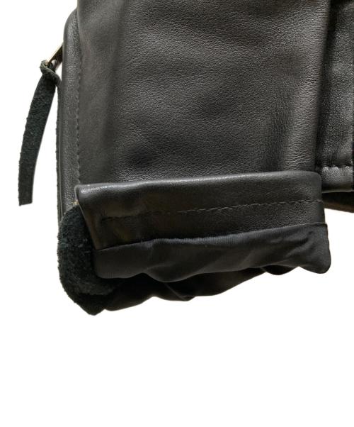 KADOYA（カドヤ）KADOYA (カドヤ) シングルライダースジャケット ブラック サイズ:SIZE 3LBの古着・服飾アイテム