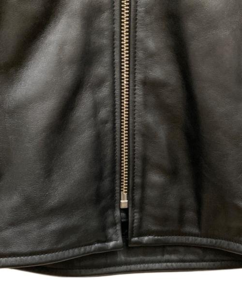KADOYA（カドヤ）KADOYA (カドヤ) シングルライダースジャケット ブラック サイズ:SIZE 3LBの古着・服飾アイテム