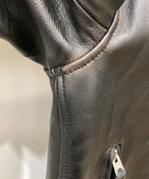 KADOYA（カドヤ）KADOYA (カドヤ) シングルライダースジャケット ブラック サイズ:SIZE 3LBの古着・服飾アイテム