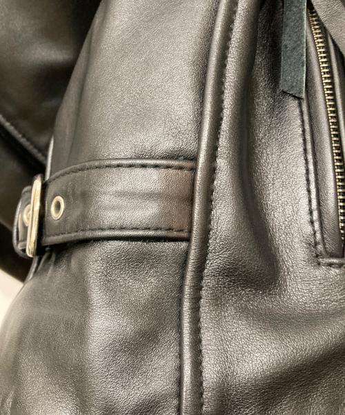 KADOYA（カドヤ）KADOYA (カドヤ) シングルライダースジャケット ブラック サイズ:SIZE 3LBの古着・服飾アイテム