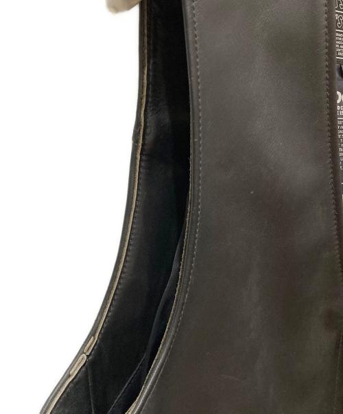 KADOYA（カドヤ）KADOYA (カドヤ) パッチワークレザーベスト ブラック サイズ:SIZE 3Lの古着・服飾アイテム