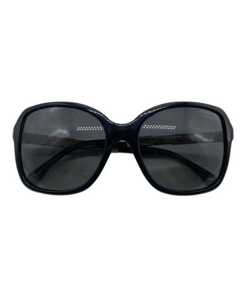 CHANEL（シャネル）CHANEL (シャネル) バタフライサングラス ブラック サイズ:SIZE 57□18-140の古着・服飾アイテム