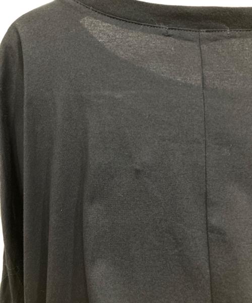 mizuiro-ind（ミズイロインド）mizuiro-ind (ミズイロインド) カットソーワンピース ブラック サイズ:SIZE Freeの古着・服飾アイテム