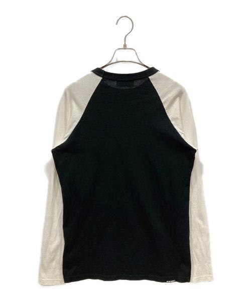 hysteric（ヒステリック）Hysteric (ヒステリック) ラグランカットソー ホワイト×ブラック サイズ:SIZE Freeの古着・服飾アイテム