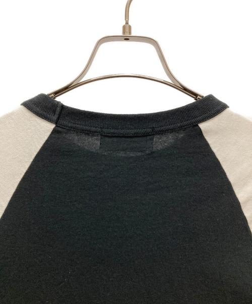hysteric（ヒステリック）Hysteric (ヒステリック) ラグランカットソー ホワイト×ブラック サイズ:SIZE Freeの古着・服飾アイテム