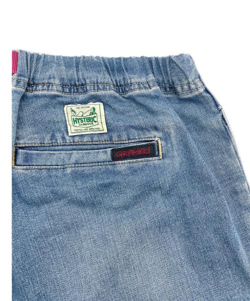 GRAMICCI（グラミチ）GRAMICCI (グラミチ) Hysteric Glamour (ヒステリックグラマー) イージーデニムパンツ インディゴ サイズ:Mの古着・服飾アイテム