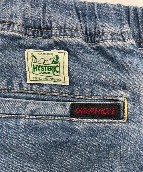 GRAMICCI（グラミチ）GRAMICCI (グラミチ) Hysteric Glamour (ヒステリックグラマー) イージーデニムパンツ インディゴ サイズ:Mの古着・服飾アイテム