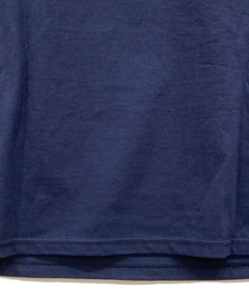 stussy（ステューシー）stussy (ステューシー) サーフマン プリントTシャツ ネイビー サイズ:SIZE Lの古着・服飾アイテム