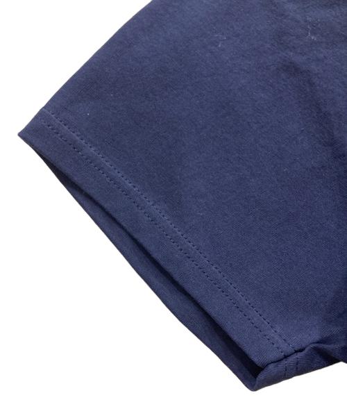 stussy（ステューシー）stussy (ステューシー) サーフマン プリントTシャツ ネイビー サイズ:SIZE Lの古着・服飾アイテム