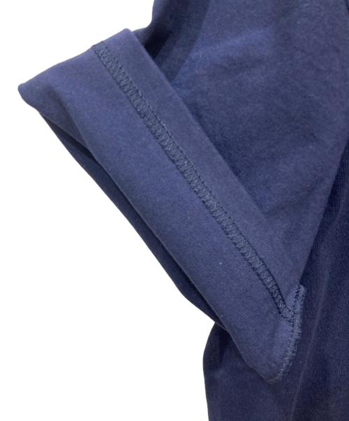 stussy（ステューシー）stussy (ステューシー) サーフマン プリントTシャツ ネイビー サイズ:SIZE Lの古着・服飾アイテム