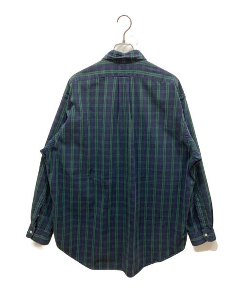 RALPH LAUREN（ラルフローレン）RALPH LAUREN (ラルフローレン) チェックBDシャツ グリーン サイズ:Ⅼの古着・服飾アイテム