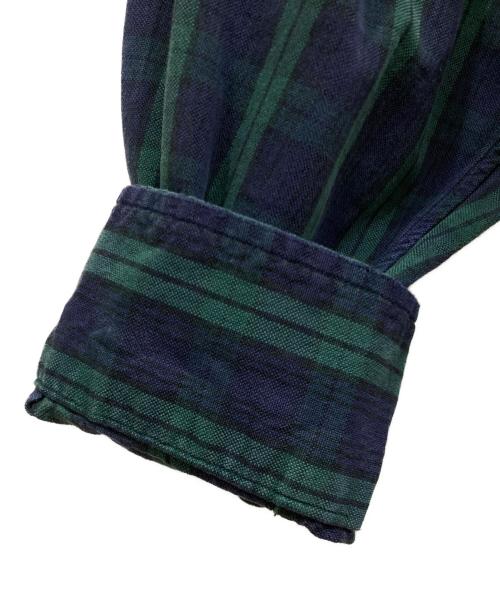 RALPH LAUREN（ラルフローレン）RALPH LAUREN (ラルフローレン) チェックBDシャツ グリーン サイズ:Ⅼの古着・服飾アイテム
