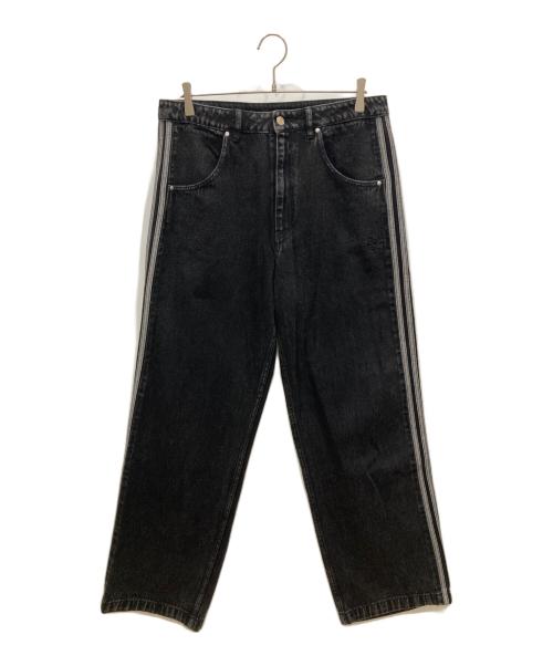 adidas（アディダス）adidas (アディダス) DENIM FB PT ブラック サイズ:SIZE 86cm (W34)の古着・服飾アイテム