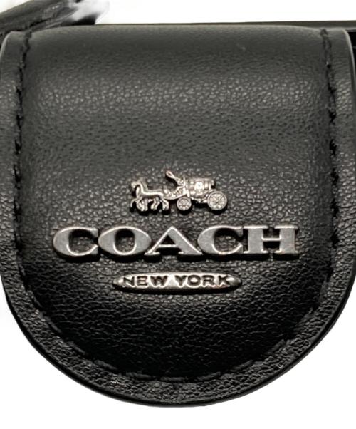 COACH（コーチ）COACH (コーチ) ミディアム コーナー ジップ ウォレット・シグネチャー キャンバス グレーの古着・服飾アイテム