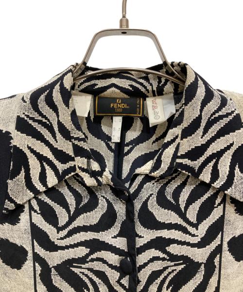 FENDI（フェンディ）FENDI (フェンディ) シルクワンピース ブラック サイズ:SIZE 44の古着・服飾アイテム
