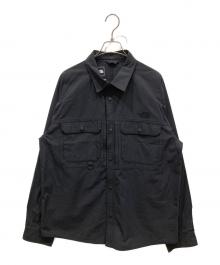THE NORTH FACE（ザ ノース フェイス）の古着「ファイヤーフライキャノピーシャツ」｜ブラック