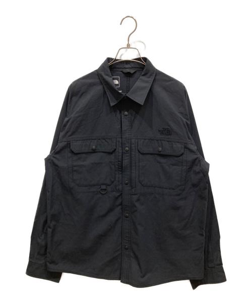 THE NORTH FACE（ザ ノース フェイス）THE NORTH FACE (ザ ノース フェイス) ファイヤーフライキャノピーシャツ ブラック サイズ:SIZE XLの古着・服飾アイテム