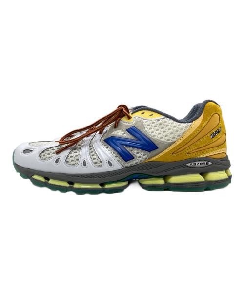 NEW BALANCE（ニューバランス）NEW BALANCE (ニューバランス) Action Bronson (アクション ブロンソン) ローカットスニーカー ホワイト×イエロー サイズ:SIZE 27.5cmの古着・服飾アイテム