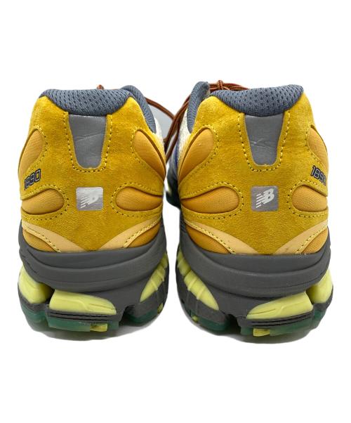 NEW BALANCE（ニューバランス）NEW BALANCE (ニューバランス) Action Bronson (アクション ブロンソン) ローカットスニーカー ホワイト×イエロー サイズ:SIZE 27.5cmの古着・服飾アイテム