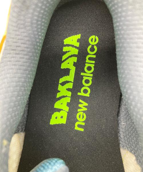 NEW BALANCE（ニューバランス）NEW BALANCE (ニューバランス) Action Bronson (アクション ブロンソン) ローカットスニーカー ホワイト×イエロー サイズ:SIZE 27.5cmの古着・服飾アイテム