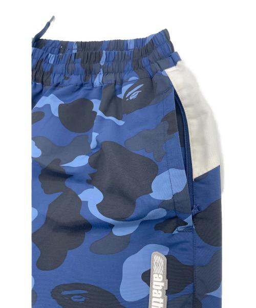 A BATHING APE（アベイシングエイプ）A BATHING APE (アベイシングエイプ) COLOR CAMO BAPESTA TRACK PANTS ネイビー サイズ:SIZE Sの古着・服飾アイテム