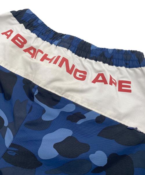 A BATHING APE（アベイシングエイプ）A BATHING APE (アベイシングエイプ) COLOR CAMO BAPESTA TRACK PANTS ネイビー サイズ:SIZE Sの古着・服飾アイテム