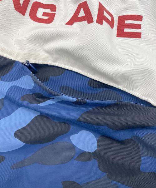A BATHING APE（アベイシングエイプ）A BATHING APE (アベイシングエイプ) COLOR CAMO BAPESTA TRACK PANTS ネイビー サイズ:SIZE Sの古着・服飾アイテム
