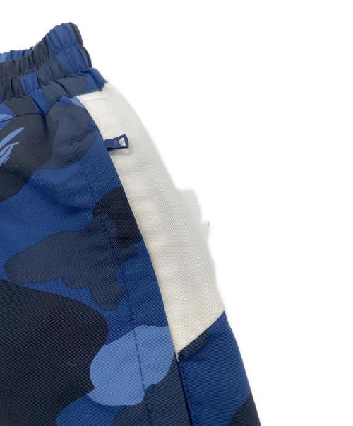 A BATHING APE（アベイシングエイプ）A BATHING APE (アベイシングエイプ) COLOR CAMO BAPESTA TRACK PANTS ネイビー サイズ:SIZE Sの古着・服飾アイテム