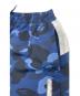 中古・古着 A BATHING APE (アベイシングエイプ) COLOR CAMO BAPESTA TRACK PANTS ネイビー サイズ:SIZE S：7000円