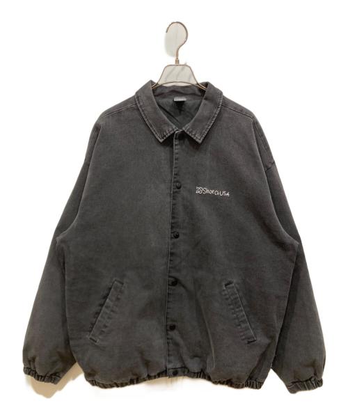 DC（ディーシー）DC (ディーシー) デニムコーチジャケット グレー サイズ:SIZE Lの古着・服飾アイテム