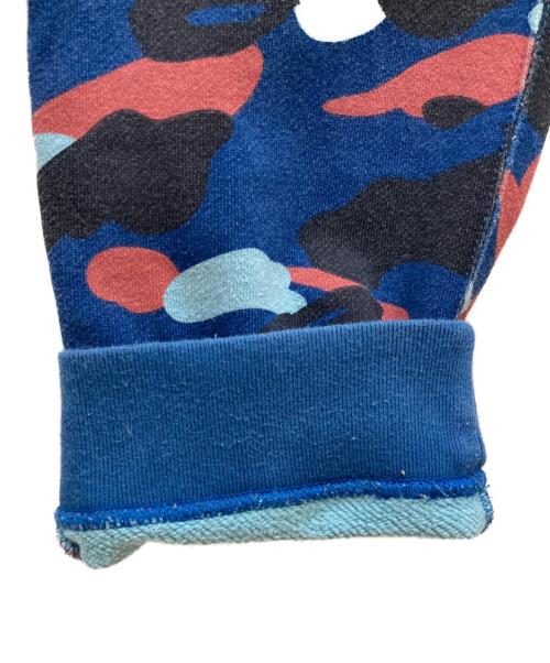 A BATHING APE（アベイシングエイプ）A BATHING APE (アベイシングエイプ) カモスウェットパンツ ブルー サイズ:SIZE Sの古着・服飾アイテム