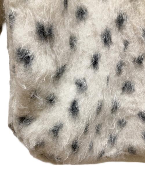 Gypsohila（ジプソフィア）Gypsohila (ジプソフィア) Dalmatian Knit Jacket ホワイト サイズ:SIZE Freeの古着・服飾アイテム