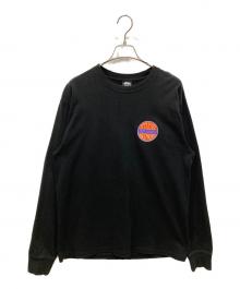 stussy（ステューシー）の古着「ロングスリーブカットソー」｜ブラック