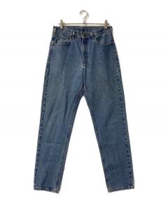 USA 古着 Carhartt カーハート デニムパンツ 34×32 中古・古着通販】CarHartt (カーハート) デニムパンツ ブラック サイズ