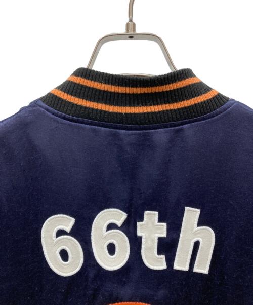 HOUSTON（ヒューストン）HOUSTON (ヒューストン) RAYON AWARD JACKET ネイビー サイズ:SIZE Mの古着・服飾アイテム