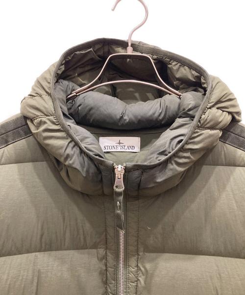 STONE ISLAND（ストーンアイランド）STONE ISLAND (ストーンアイランド) SEAMLESS TUNNEL NYLON DOWN-TC カーキ サイズ:SIZE XLの古着・服飾アイテム