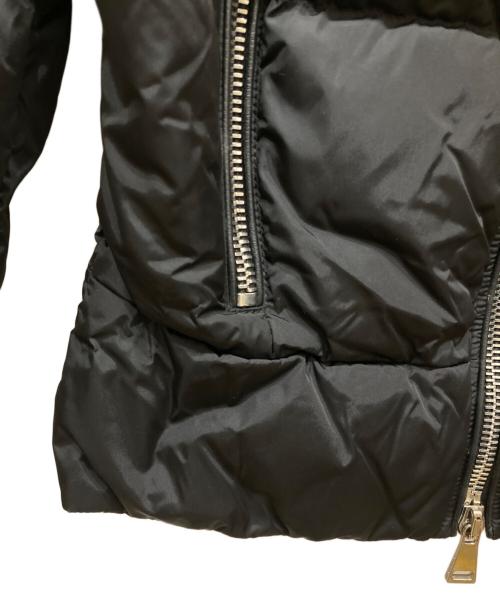 MONCLER（モンクレール）MONCLER (モンクレール) KERKYRA ライダースダウンジャケット ブラック サイズ:SIZE 1の古着・服飾アイテム