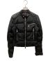 MONCLER（モンクレール）の古着「KERKYRA ライダースダウンジャケット」｜ブラック